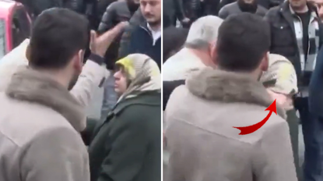 Cumhurbaşkanı Erdoğan'dan, yaşlı kadının boğazını sıkıp küfreden CHP'li isme misli tepki