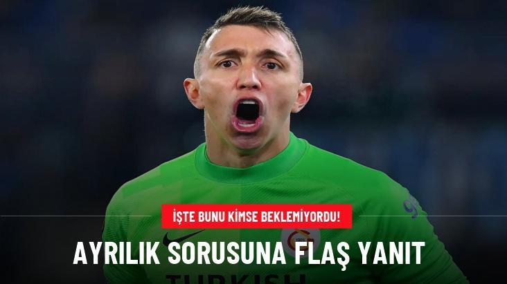 Ayrılık sorusuna flaş yanıt