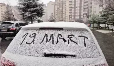 Kayseri’de Eğitime Kar Tatili!